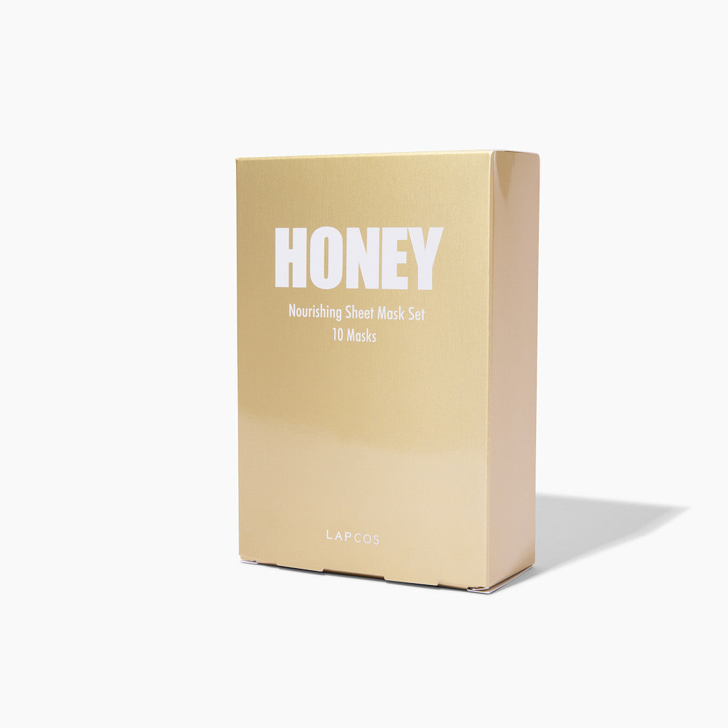 box of honey face mask set