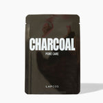 Charcoal pore refining sheet mask for sebum control