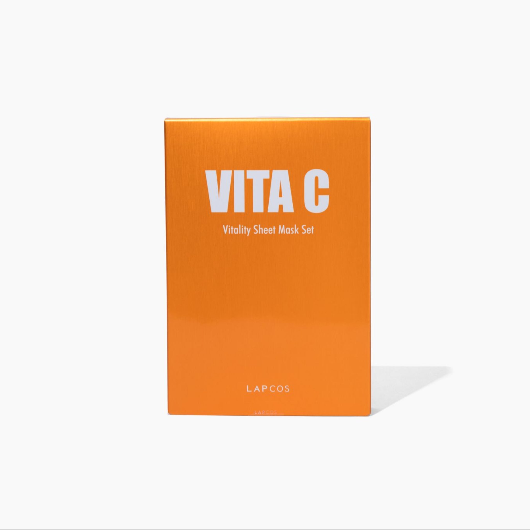 Daily Vitamin C brightening sheet mask pack - Reduces the appearance of age spots and discoloration for brighter, even skin