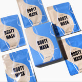 a 5-pack box of the Lifting Booty Mask - a firming and hydrating sheet mask for your buttocks