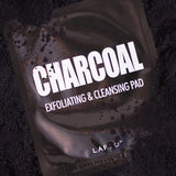 LAPCOS CHARCOAL EXFOLIATING AND CLEANSING PAD
