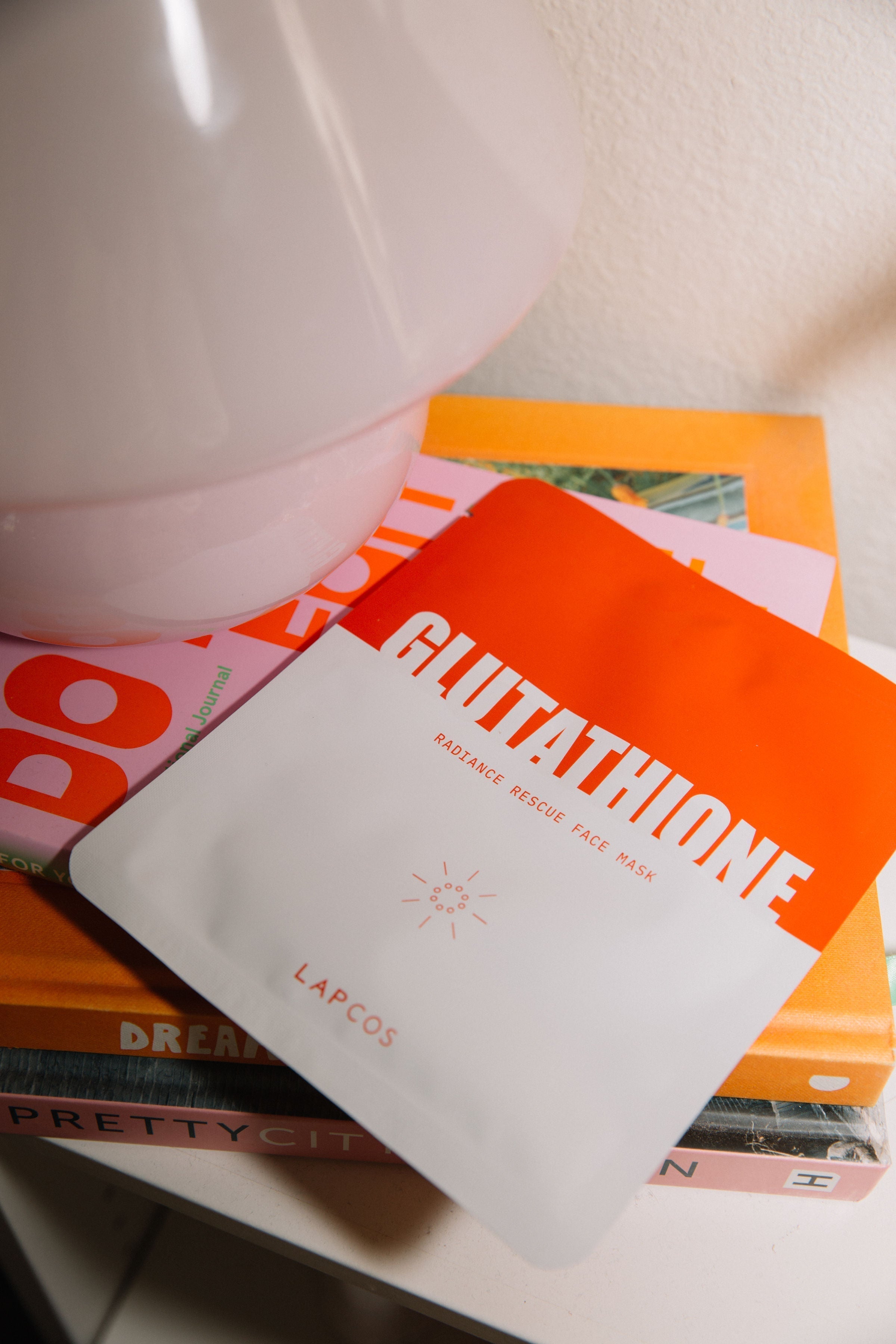 LAPCOS glutathione face mask for sensitive skin brightening