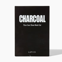 k-beauty charcoal face mask. Daily Charcoal sheet mask for pore care. Pore refining mask
