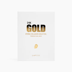 24K GOLD FOIL PREMIUM COLLAGEN SHEET MASK - PREMIUM FACIAL SKIN MASK