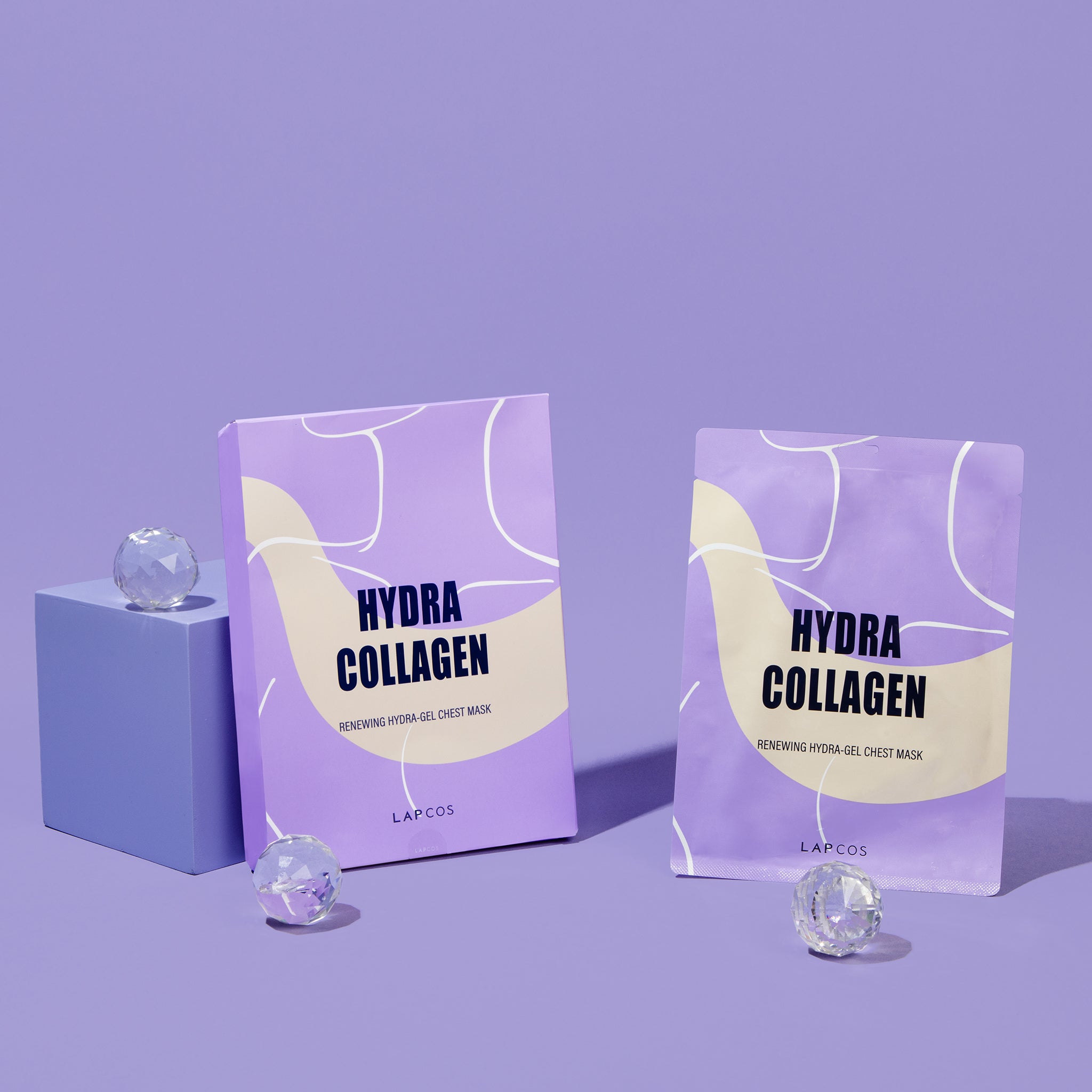 Hydra Collagen Chest Mask - for firming and hydrating the chest area.